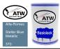 Preview: Alfa-Romeo, Stellar Blue Metallic, 370: 500ml Lackdose, von ATW Autoteile West.